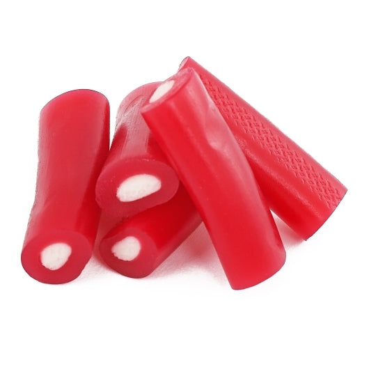 Darrell Lea Fabulicious Raspberry Sour Stix, 8 x 7 oz Case - Candy & Confections