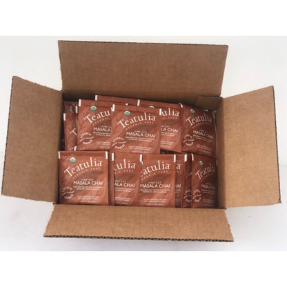 Teatulia Organic Masala Chai Standard Tea Bags, 50 x 1 each Case - DOT product image 4