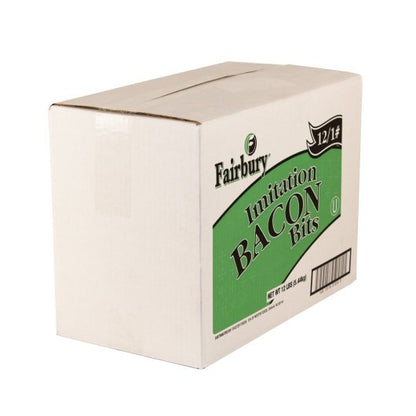 Fairbury Imitation Bacon Bits Salad Topping Bulk, 12 x 12 x 16 oz Case - DOT product image 3