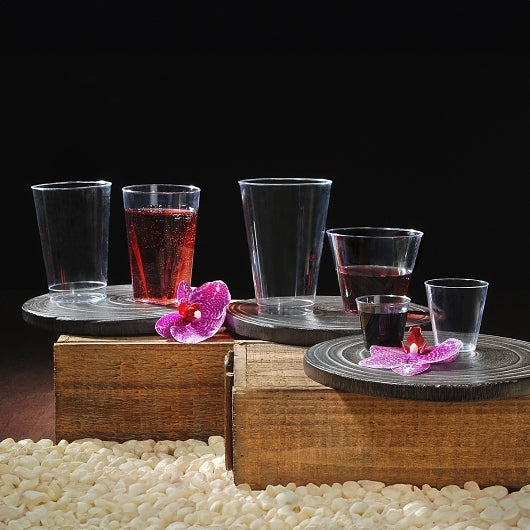 Fineline Settings Hard Plastic Squat Tumbler, 25 x 20 x 500 ct Case - Plates Bowls - image 2