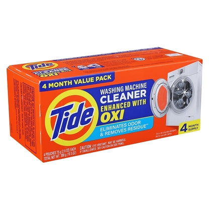 Tide Washing Machine Cleaner, 6 x 4 ct Case - Cleaners & Sanitizers