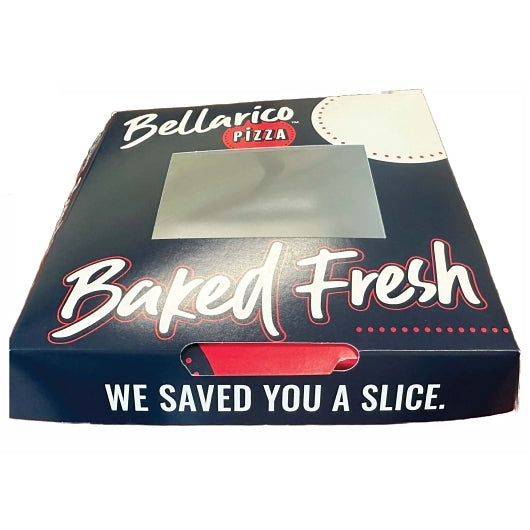 Bellarico's 6.5x6.5 Pizza Window Box, 1 x 300 ct Case - Prepared Foods