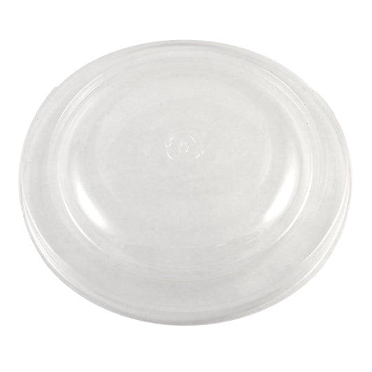 World Centric 24-32 Ounce Plant Fiber PLA Clear Lid, 6 x 50 each Case - Food Containers & Lids