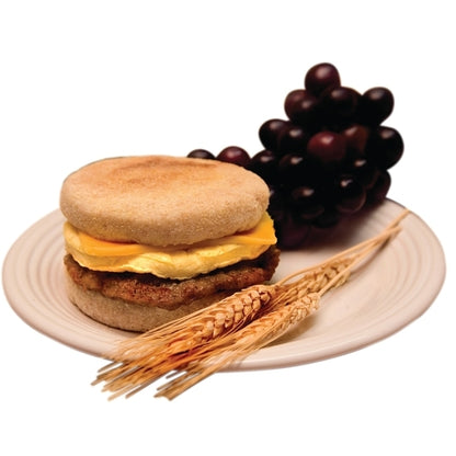 Grand Prairie Individually Wrapped Turkey Sausage & Cheese Muffin, 24 x 24 x 24 each Case - DOT product image 5