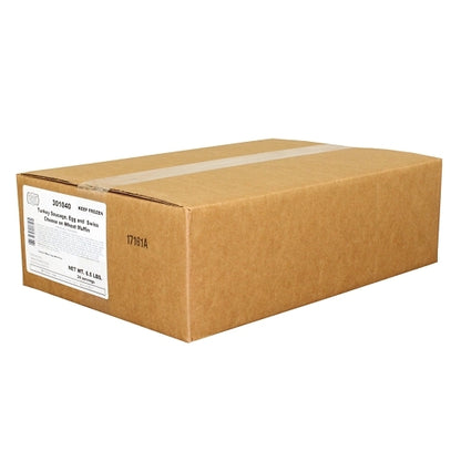 Grand Prairie Individually Wrapped Turkey Sausage & Cheese Muffin, 24 x 24 x 24 each Case - DOT product image 8