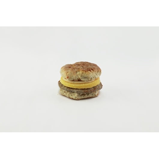 Grand Prairie Individually Wrapped Spicy Sausage, Egg and Cheese Jalapeno Biscuit, 24 x 1 each Case - DOT product image 2
