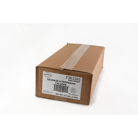 Grand Prairie Individually Wrapped Sausage And Pepperoni Calzone, 12 x 1 each Case - DOT product image 6