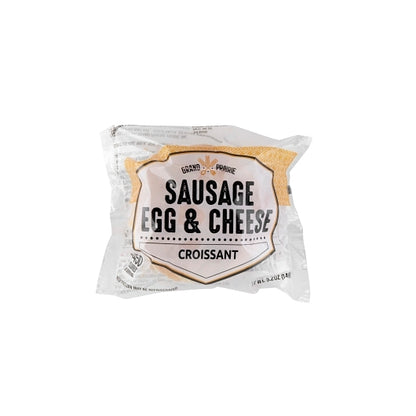 Grand Prairie Sausage, Egg & Cheese on Original Croissant, 24 x 1 each Case - Breads, Rolls & Buns