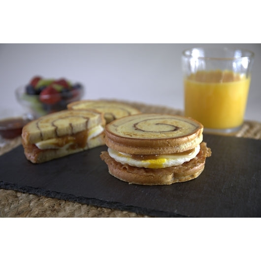 Grand Prairie Bacon Egg Cheese on French Toast, 24 x 5.5 oz Case - Prepared Foods