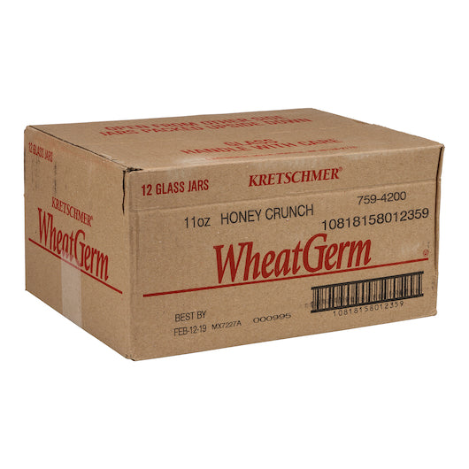 Kretschmer Honey Toasted Wheat Germ Jar, 12 x 11 oz Case - DOT product image 7