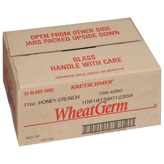 Kretschmer Honey Toasted Wheat Germ Jar, 12 x 11 oz Case - DOT product image 8
