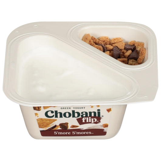 Chobani Flip S'more S'mores Low Fat Greek Yogurt, 12 x 4.5 oz Case - DOT product image 3