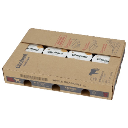 Chobani Honey & Cream Blended Greek Yogurt, 12 x 5.3 oz Case - DOT product image 5
