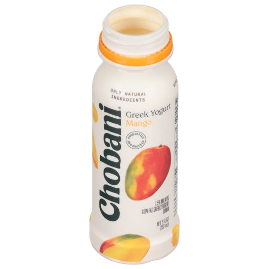 Chobani Mango Drinkable Greek Yogurt, 8 x 7 fl oz Case - Cheese & Dairy