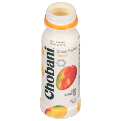 Chobani Mango Drinkable Greek Yogurt, 8 x 7 fl oz Case - Cheese & Dairy