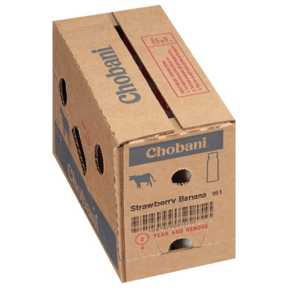 Chobani Strawberry Banana Drinkable Greek Yogurt, 8 x 7 fl oz Case - DOT product image 7