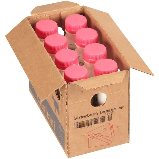 Chobani Strawberry Banana Drinkable Greek Yogurt, 8 x 7 fl oz Case - DOT product image 4