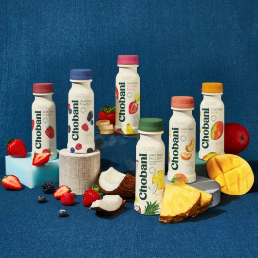 Chobani Mixed Berry Drinkable Greek Yogurt, 8 x 7 fl oz Case - DOT product image 2