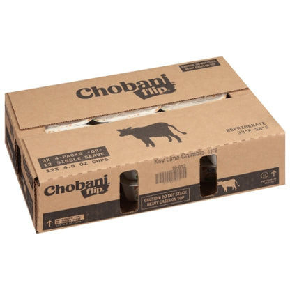 Chobani Flip Key Lime Crumbs Low Fat Greek Yogurt, 12 x 4.5 oz Case - DOT product image 4