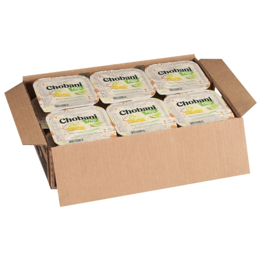 Chobani Flip Key Lime Crumbs Low Fat Greek Yogurt, 12 x 4.5 oz Case - DOT product image 3