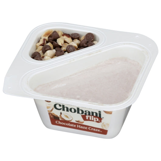 Chobani Low Fat Chocolate Haze Craze Flip Greek Yogurt, 12 x 4.5 oz Case - DOT product image 4