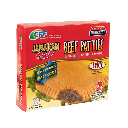 Goya Spicy Beef Jamaican Patties, 12 x 9 oz Case - Frozen Meat & Seafood
