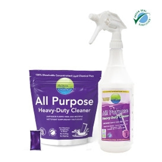 Aqua Chempacs All Purpose Heavy Duty Cleaner, 1 x 1 each Case - Cleaners & Sanitizers