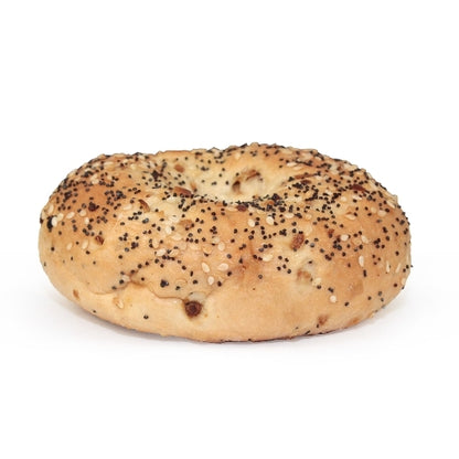 Burry Food Parbaked Everything Bagel, Ready To Use (4 OZ, 72 Per Case) - DOT product image 2