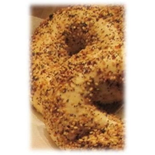 Burry Food Parbaked Everything Bagel, Ready To Use (4 OZ, 72 Per Case) - DOT product image 4