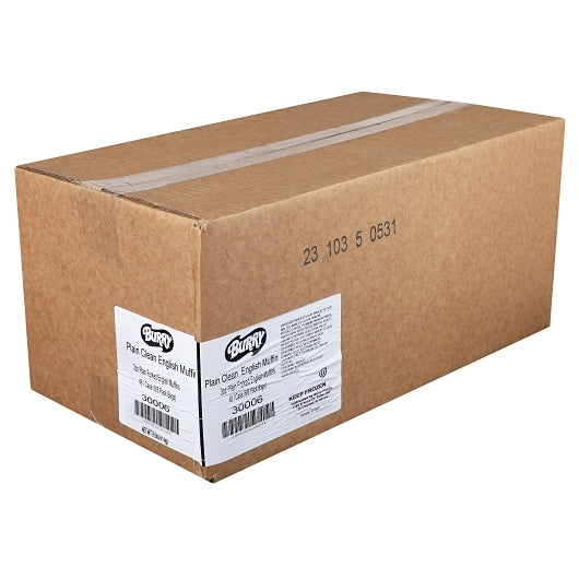 Burry English Muffin Plain, T and S, Forksplit, 3 Ounce - 48 per case. - DOT product image 2