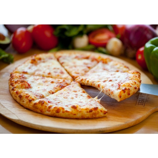 Burry 12 Inch Cheese Pizza, Parbaked Crust, 14 x 20.5 oz Case - Prepared Foods