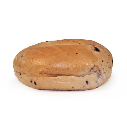 Burry Sliced Thaw & Serve Blueberry Bagel, 72 x 4 oz Case - Breads, Rolls & Buns