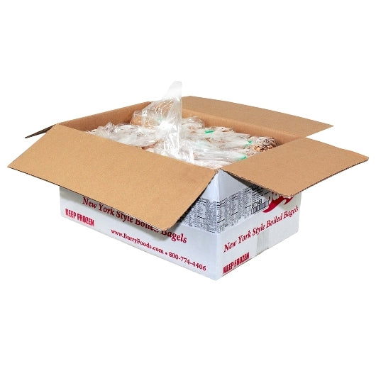 Burry Variety Pack Parbaked Unsliced Bagel - 24 Plain, 12 Cinn Raisin, 12 Blueberry, 12 Sesame, 12 Onion, 72 x 4 oz Case