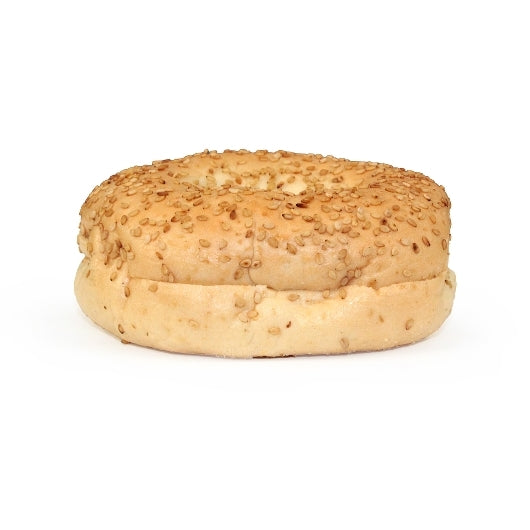 Burry Sliced Thaw & Serve Sesame Seed Bagel, 36 x 4 oz Case - Breads, Rolls & Buns