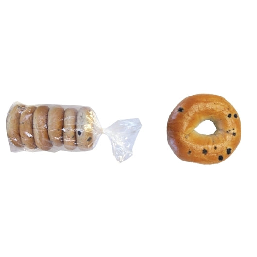 Burry Sliced Thaw & Serve Blueberry Bagel, 36 x 4 oz Case - DOT product image 5