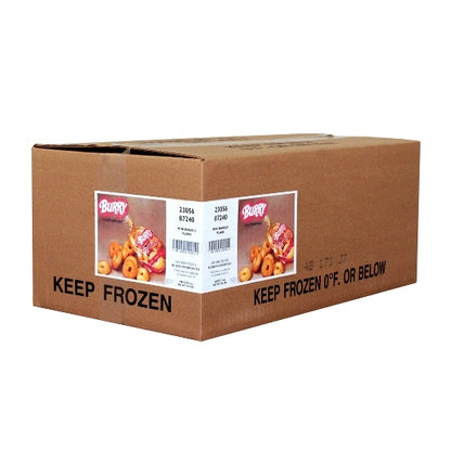 Burry Sliced Thaw & Serve Mini Plain Bagel, 168 x 1 oz Case - DOT product image 3