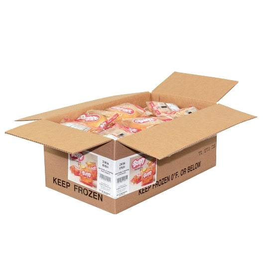 Burry Individually Wrapped Sliced Thaw & Serve Plain Sliced Bagel, 48 x 3 oz Case - DOT product image 2