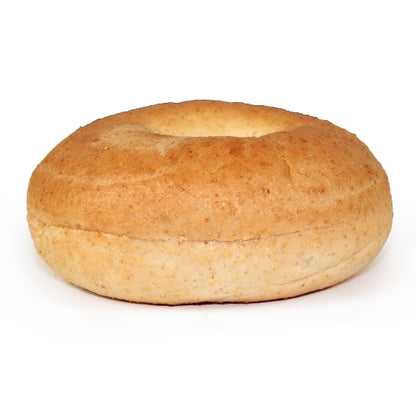Burry Sliced Thaw & Serve 51% Whole Grain Plain Bagel, 72 x 3 oz Case - Breads, Rolls & Buns