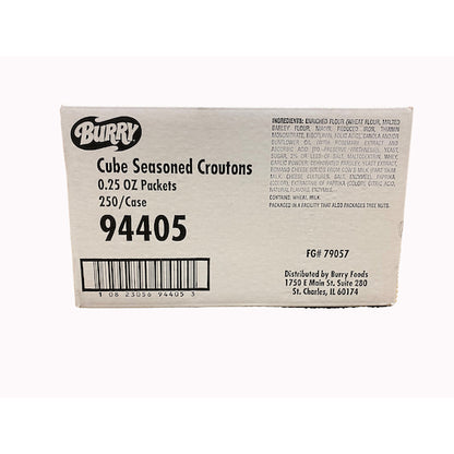 Burry Portion Pack Crouton Single Serve, 250 x 0.25 oz Case - DOT product image 2