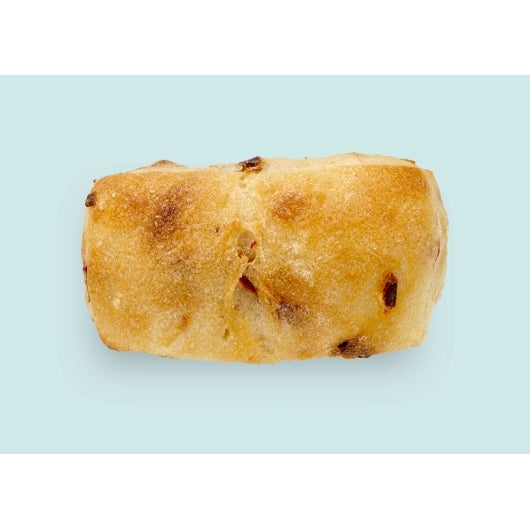 Boulart Red Pepper & Onion Ciabatta Bite, 1 x 240 each Case - Breads, Rolls & Buns