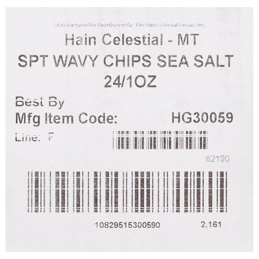 Sensible Portions Sea Salt Veggie Chips, 24 x 1 oz Case - DOT product image 5