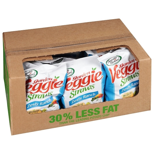 Sensible Portions GARDEN VEGETABLE STRAWS ZESTY RANCH, 12 x 4.25 oz Case - DOT product image 3