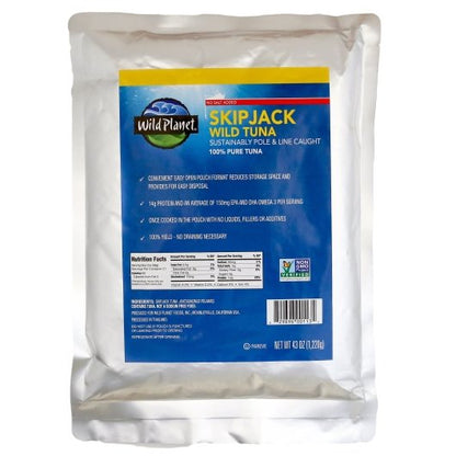 Wild Planet Foods No Salt Wild Skipjack, 6 x 43 oz Case - DOT product image 3