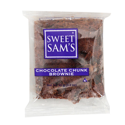 Sweet Sam's Chocolate Chunk Brownie, 12 x 1 each Case - Bakery & Desserts - image 2