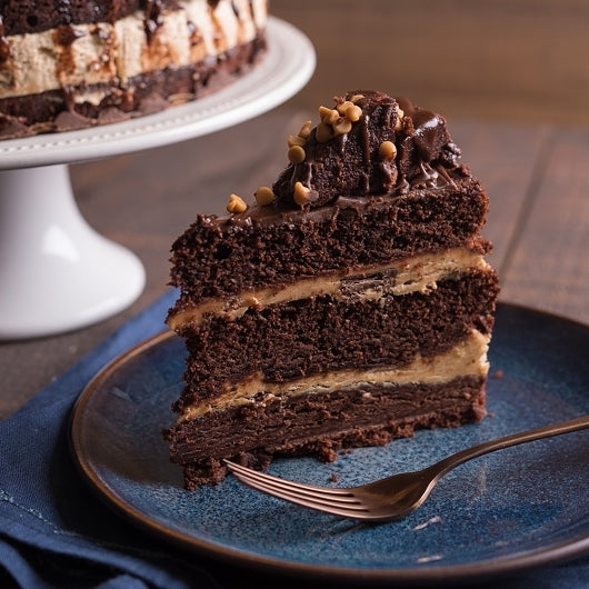 Lettieris Italian Trio Premier Peanut Butter Explosion 14 slice Cake, 2 x 6.75 lb Case - DOT product image 2