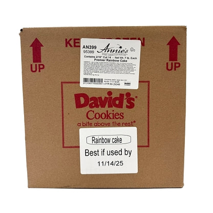 Davids Cookies Premier Rainbow Cake (PACK OF 2 COUNT) - DOT product image 7