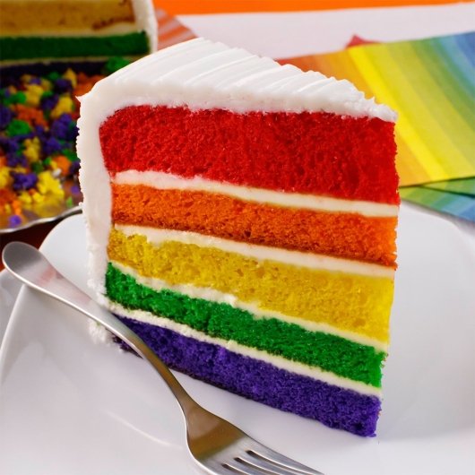 Davids Cookies Premier Rainbow Cake (PACK OF 2 COUNT) - DOT product image 5