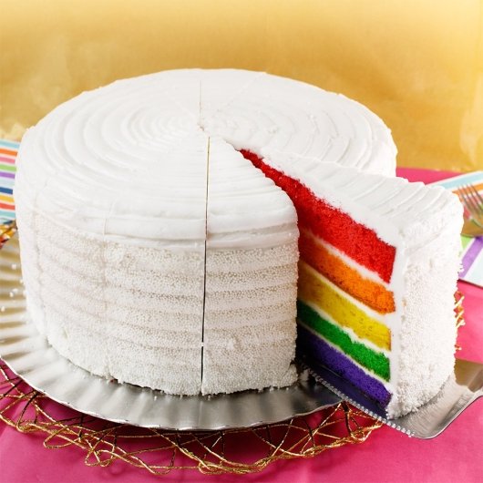 Davids Cookies Premier Rainbow Cake (PACK OF 2 COUNT) - DOT product image 6