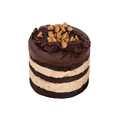 David's Annie's Peanut Butter Explosion Cake, 24 x 6.5 oz Case - Bakery & Desserts