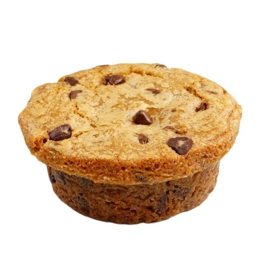 David's Chocolate Chip Individual Chocolate Chip Lava Cookie, 24 x 6.5 oz Case - Bakery & Desserts